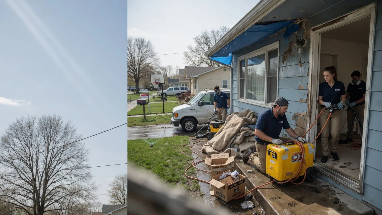 Basement Flood Cleanup in Spiritwood, ND near me